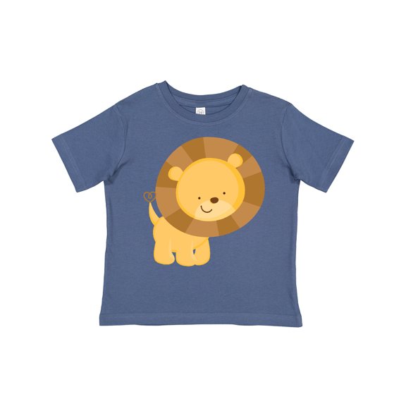 Inktastic Happy Lion Boys or Girls Toddler T-Shirt