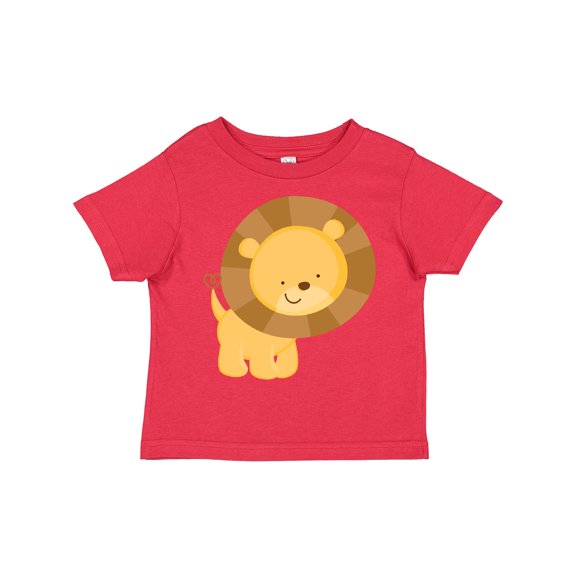 Inktastic Happy Lion Boys or Girls Toddler T-Shirt