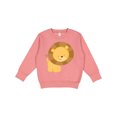 thumbnail image 1 of Inktastic Happy Lion Toddler Sweatshirt, 1 of 4