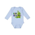 thumbnail image 1 of Inktastic Happy Mardi Gras Big and Little Alligators with Beads Boys or Girls Long Sleeve Baby Bodysuit, 1 of 5