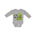 thumbnail image 1 of Inktastic Happy Mardi Gras Big and Little Alligators with Beads Boys or Girls Long Sleeve Baby Bodysuit, 1 of 5