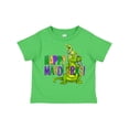 thumbnail image 1 of Inktastic Happy Mardi Gras Big and Little Alligators with Beads Boys or Girls Toddler T-Shirt, 1 of 5
