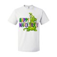 thumbnail image 1 of Inktastic Happy Mardi Gras Big and Little Alligators with Beads T-Shirt, 1 of 5