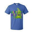 thumbnail image 1 of Inktastic Happy Mardi Gras Big and Little Alligators with Beads T-Shirt, 1 of 5