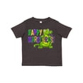 thumbnail image 1 of Inktastic Happy Mardi Gras Cute Alligator with Beads Boys or Girls Toddler T-Shirt, 1 of 5