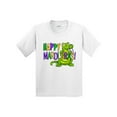 thumbnail image 1 of Inktastic Happy Mardi Gras Cute Alligator with Beads Youth T-Shirt, 1 of 5