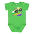 thumbnail image 1 of Inktastic Happy Mardi Gras Monster Truck with Beads Boys or Girls Baby Bodysuit, 1 of 5