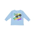 thumbnail image 1 of Inktastic Happy Mardi Gras Monster Truck with Beads Boys or Girls Long Sleeve Toddler T-Shirt, 1 of 5