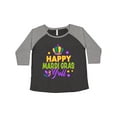 thumbnail image 1 of Inktastic Happy Mardi Gras Y'all with Crown Women's Plus Size T-Shirt, 1 of 5