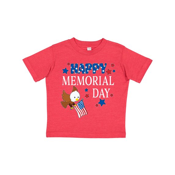 Inktastic Happy Memorial Day- Eagle Boys or Girls Toddler T-Shirt