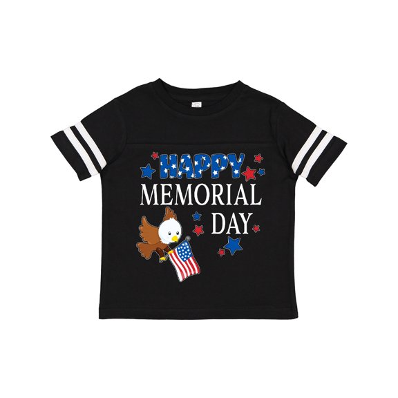 Inktastic Happy Memorial Day Eagle Boys or Girls Toddler T-Shirt