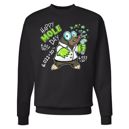 Inktastic Happy Mole Day Chemistry Mole Adult Sweatshirt