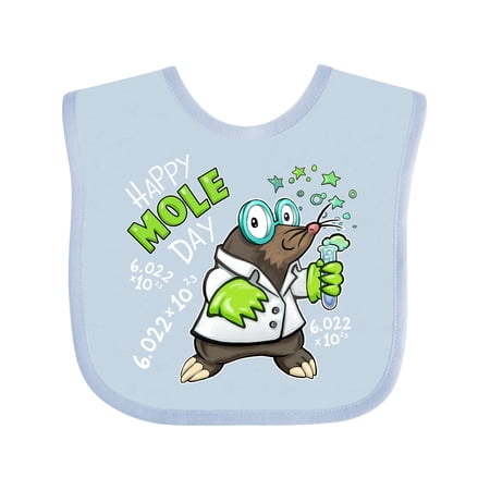 Inktastic Happy Mole Day- Chemistry Mole Boys or Girls Baby Bib