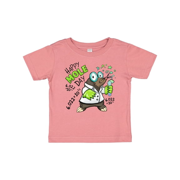 Inktastic Happy Mole Day- Chemistry Mole Boys or Girls Baby T-Shirt