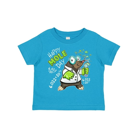 Inktastic Happy Mole Day- Chemistry Mole Boys or Girls Toddler T-Shirt