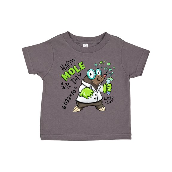Inktastic Happy Mole Day- Chemistry Mole Boys or Girls Toddler T-Shirt