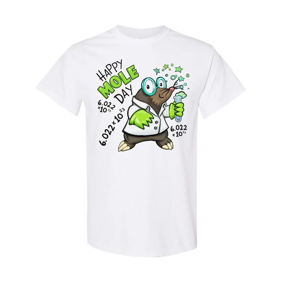 Inktastic Happy Mole Day Chemistry Mole T-Shirt