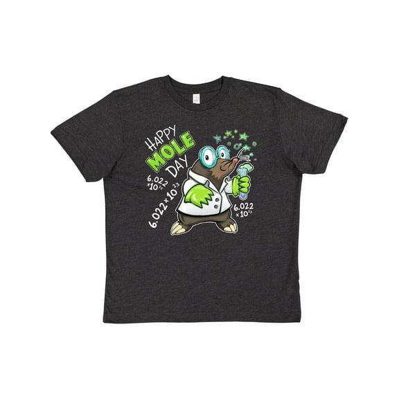 Inktastic Happy Mole Day- chemistry mole Youth T-Shirt