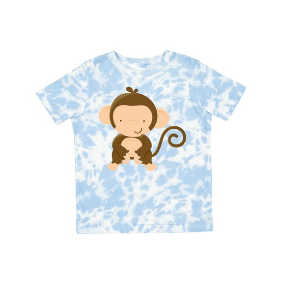 Inktastic Happy Monkey Boys or Girls Toddler T-Shirt