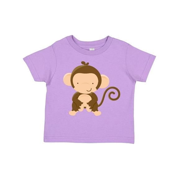 Inktastic Happy Monkey Boys or Girls Toddler T-Shirt