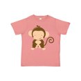 thumbnail image 1 of Inktastic Happy Monkey Boys or Girls Toddler T-Shirt, 1 of 5
