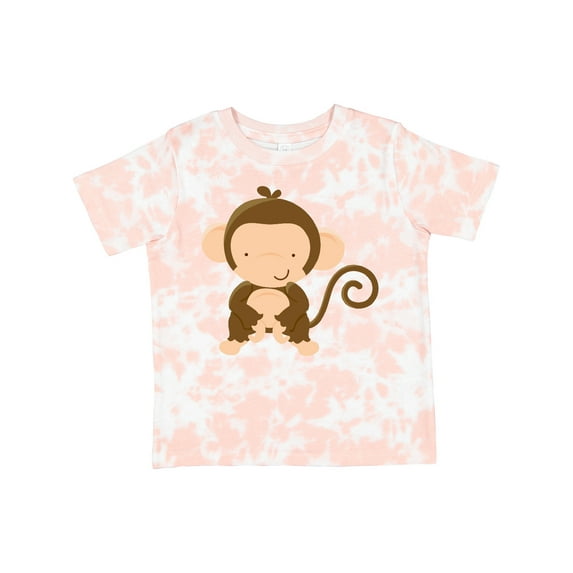 Inktastic Happy Monkey Boys or Girls Toddler T-Shirt