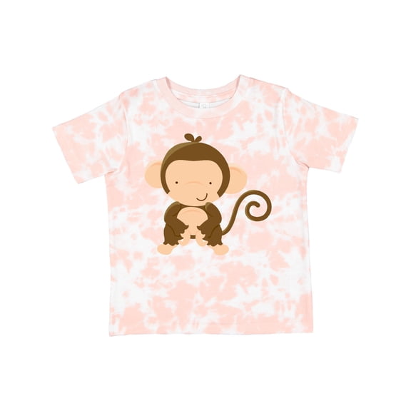 Inktastic Happy Monkey Boys or Girls Toddler T-Shirt