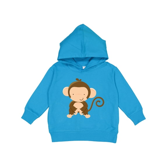 Inktastic Happy Monkey Toddler Hoodie