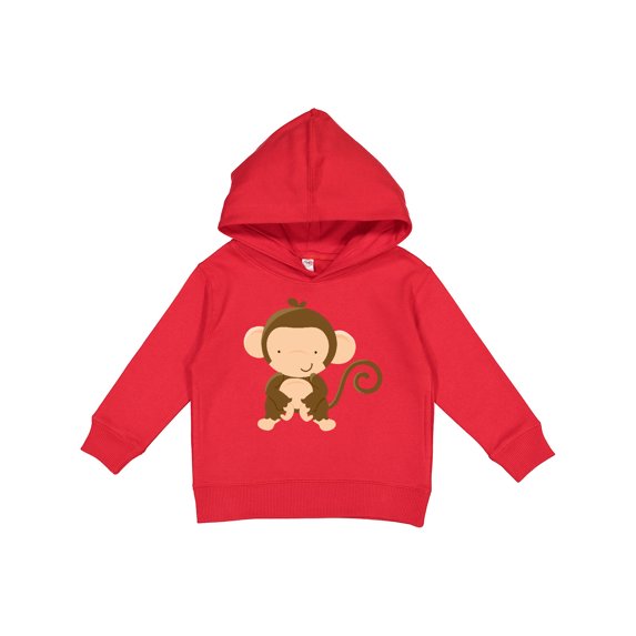 Inktastic Happy Monkey Toddler Hoodie