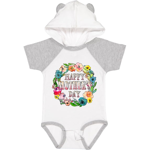 Inktastic Happy Mother's Day Flowers Boys or Girls Baby Bodysuit