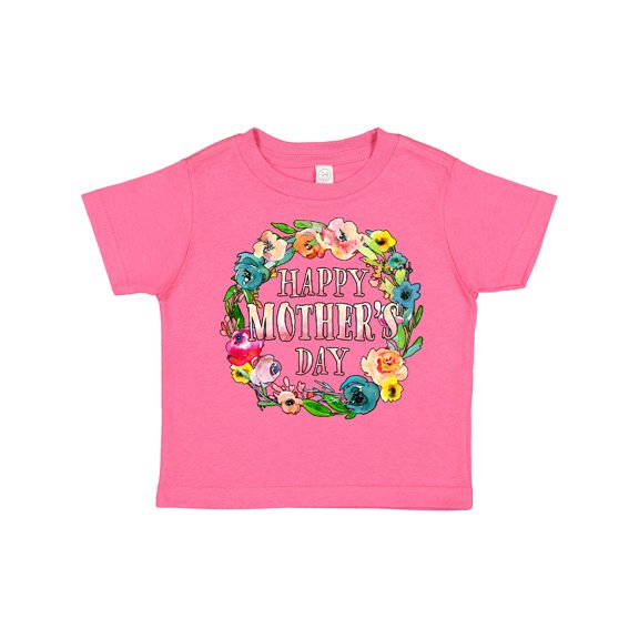Inktastic Happy Mother's Day Flowers Boys or Girls Toddler T-Shirt