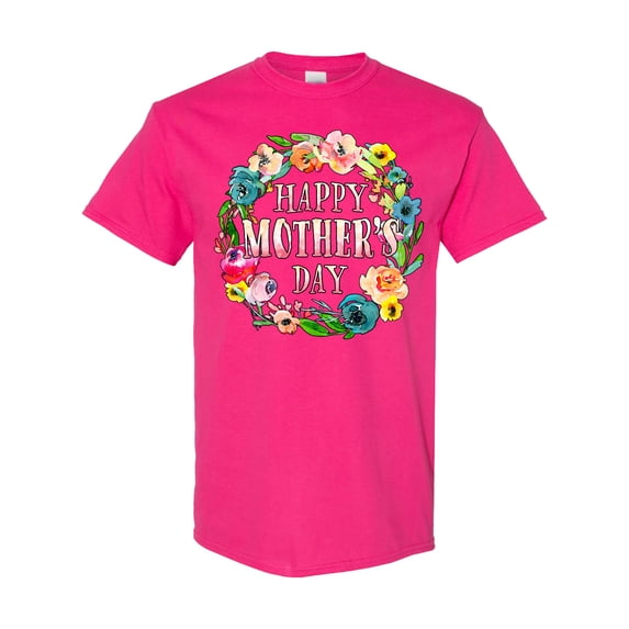 Inktastic Happy Mother's Day Flowers T-Shirt