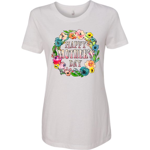 Inktastic Happy Mother's Day Flowers Women's T-Shirt