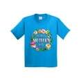 thumbnail image 1 of Inktastic Happy Mother's Day Flowers Youth T-Shirt, 1 of 5