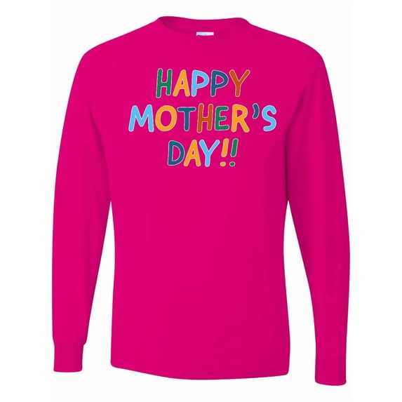 Inktastic Happy Mother's Day Long Sleeve T-Shirt