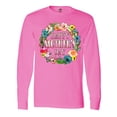 thumbnail image 1 of Inktastic Happy Mother's Day Flowers Long Sleeve T-Shirt, 1 of 5