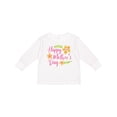 thumbnail image 1 of Inktastic Happy Mothers Day with Flowers Boys or Girls Long Sleeve Toddler T-Shirt, 1 of 5