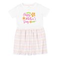 thumbnail image 1 of Inktastic Happy Mothers Day with Flowers Girls Toddler Dress, 1 of 5