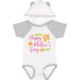 thumbnail image 1 of Inktastic Happy Mothers Day with flowers Boys or Girls Baby Bodysuit, 1 of 5