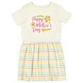 thumbnail image 1 of Inktastic Happy Mothers Day with Flowers Girls Toddler Dress, 1 of 5