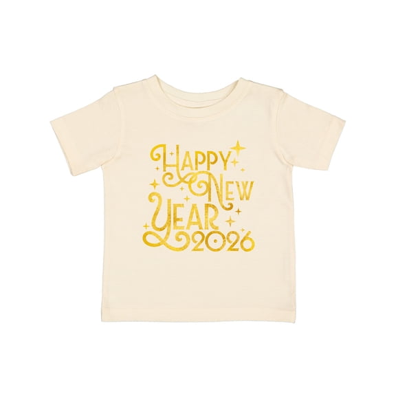 Inktastic Happy New Year 2026 Boys or Girls Baby T-Shirt