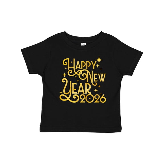 Inktastic Happy New Year 2026 Boys or Girls Baby T-Shirt