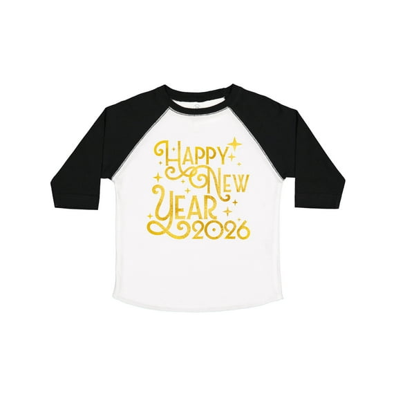 Inktastic Happy New Year 2026 Boys or Girls Toddler T-Shirt