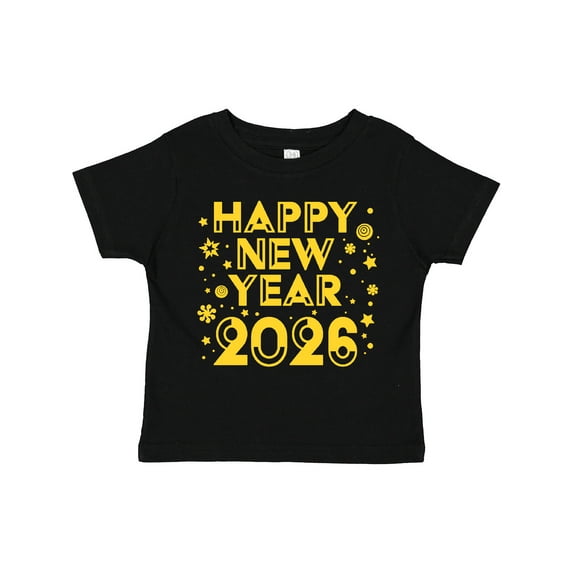 Inktastic Happy New Year 2026 Boys or Girls Toddler T-Shirt