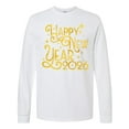 thumbnail image 1 of Inktastic Happy New Year 2026 Long Sleeve T-Shirt, 1 of 5