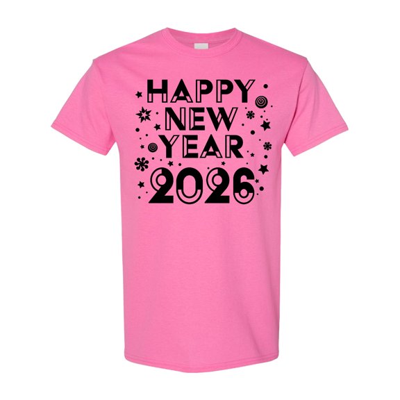 Inktastic Happy New Year 2026 T-Shirt