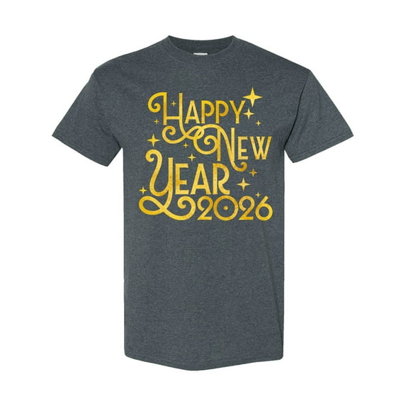 Inktastic Happy New Year 2026 T-Shirt
