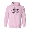 thumbnail image 1 of Inktastic Happy New Year Adult Hoodie Sweatshirt, 1 of 4
