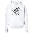 thumbnail image 1 of Inktastic Happy New Year Adult Hoodie Sweatshirt, 1 of 4