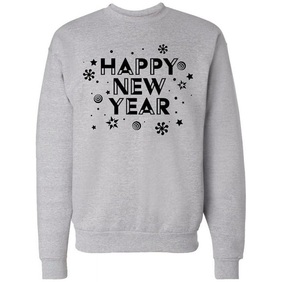 Inktastic Happy New Year Adult Sweatshirt